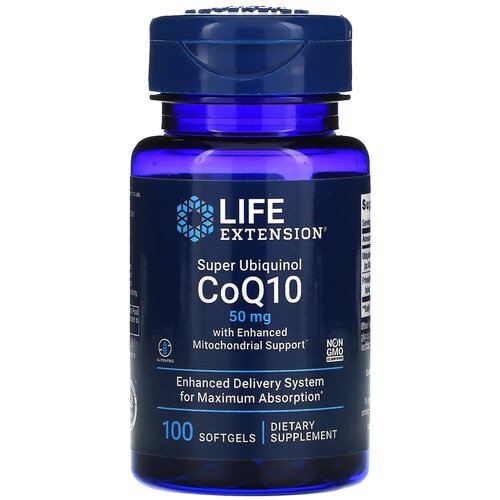   Life Extension Super Ubiquinol CoQ10 with Enhanced Mitochondrial Support, 80 , 50 , 100 .   -     , -  