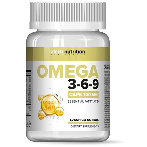 ���� ������� aTech Nutrition Omega 3-6-9, 0.7 �, 60 ��., ������ ������