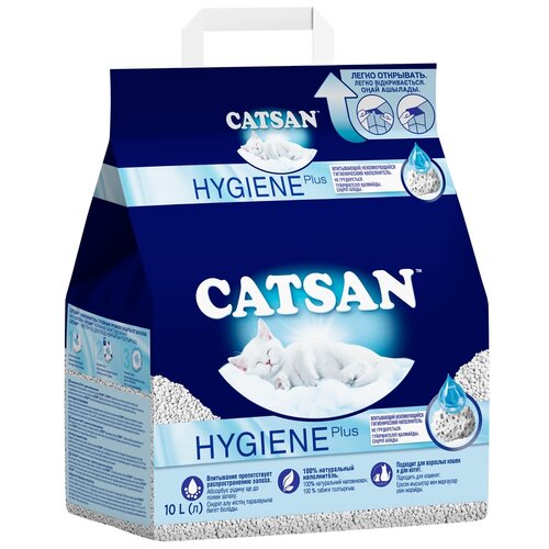    Catsan Hygiene Plus, 10, 1 .   -     , -  