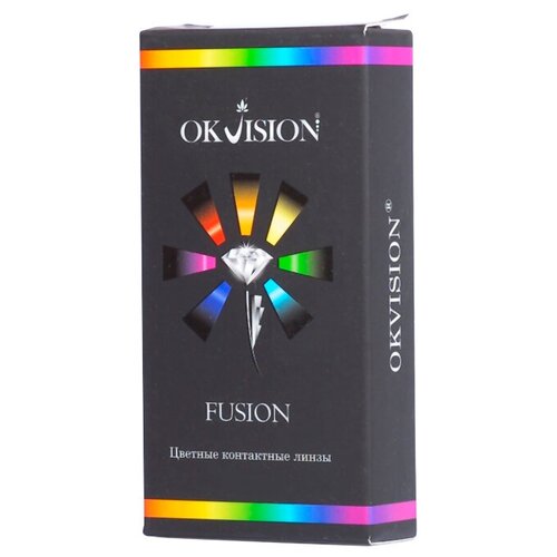 ���� ���������� ����� OKVision Fusion, 2 ��., R 8,6, D -6, brilliant blue, 1 ��., ������ ������