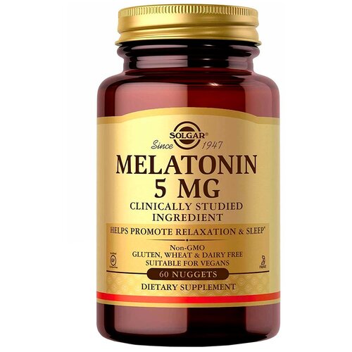   SOLGAR Melatonin 5 , 180 , 5 , 60 .   -     , -  