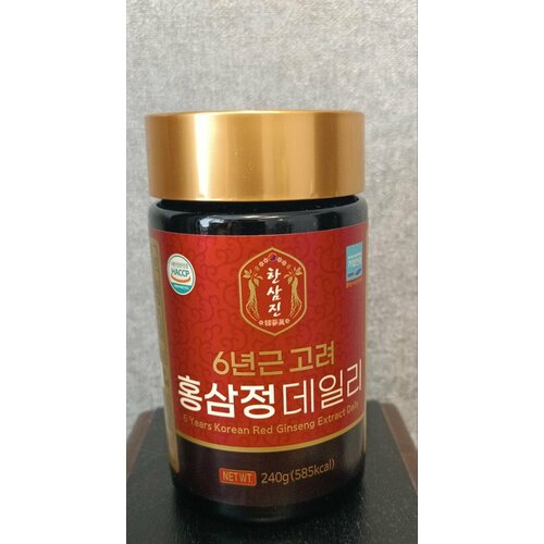      6  6 Years Korean Red Ginseng Extract daily   -     , -  