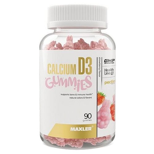  MAXLER Calcium D3 Gummies . , 180 , 90 .,    -     , -  