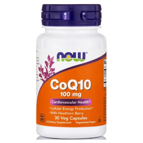   NOW CoQ10 with Hawthorn berry, 40 , 100 , 30 .   -     , -  