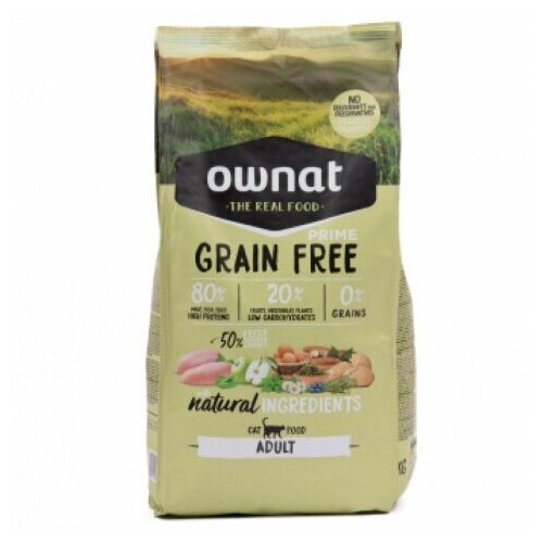  Ownat GRAIN FREE PRIME         , 1    -     , -  