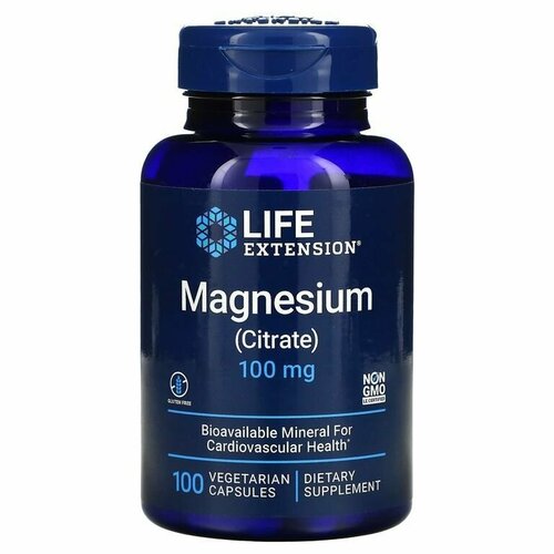 ���� ������, Life Extension Magnesium Citrate 100 �� 100 ������, ������ ������
