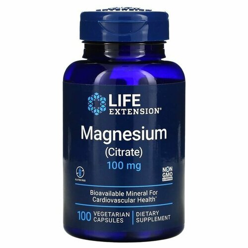  , Life Extension Magnesium Citrate 100  100    -     , -  