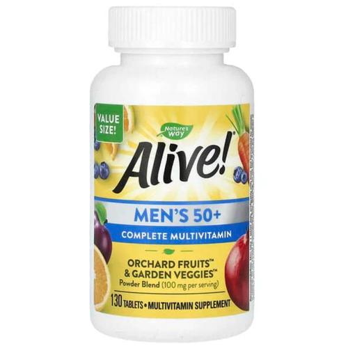  Nature's Way Alive! Mens Energy Complete Multivitamin (  ) 130  (Nature's Way)   -     , -  