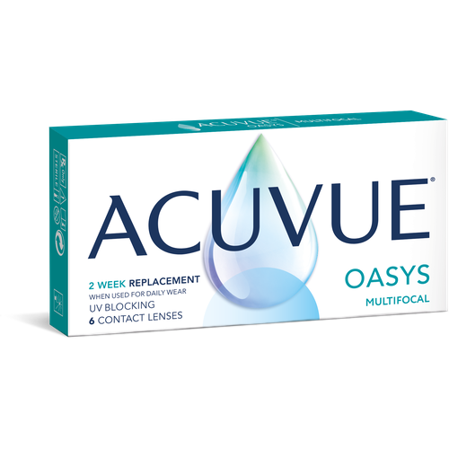    ACUVUE Oasys Multifocal, 6 ., R 8,4, D +2, ADD:    -     , -  