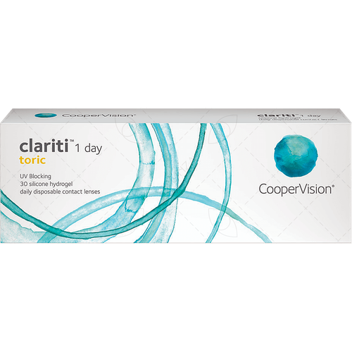 ���� ���������� ����� CooperVision Clariti 1 day toric., 30 ��., R 8,6, D -1,�CYL:�-1,25,�A�:�160, ADD: +1.00 D, ����������, 1 ��., ������ ������