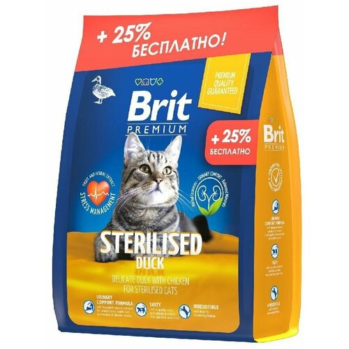    BRIT Premium Cat Sterilized Duck&Chicken         2 + 500   -     , -,   