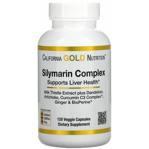  California Gold Nutrition Silymarin Complex ( ) 300  120  (California Gold Nutrition)   -     , -  