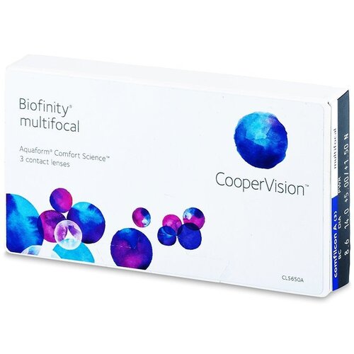    CooperVision Biofinity Multifocal, 3 ., R 8,6, D -5,75, ADD: +1.50 D, , 1 .   -     , -  