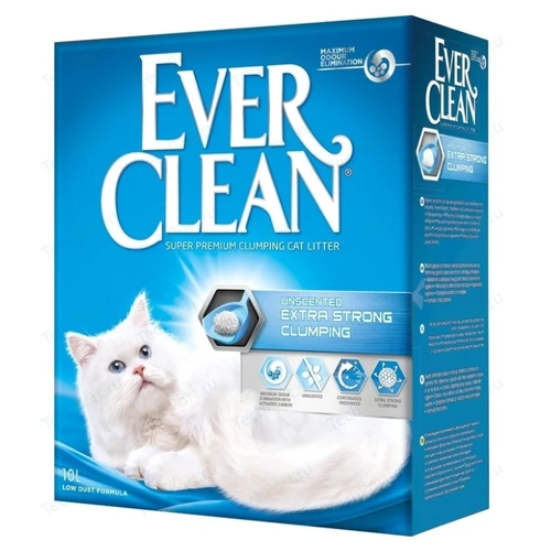 ���� ����������� ����������� Ever Clean Extra Strength Unscented, 10�, 1 ��., ������ ������