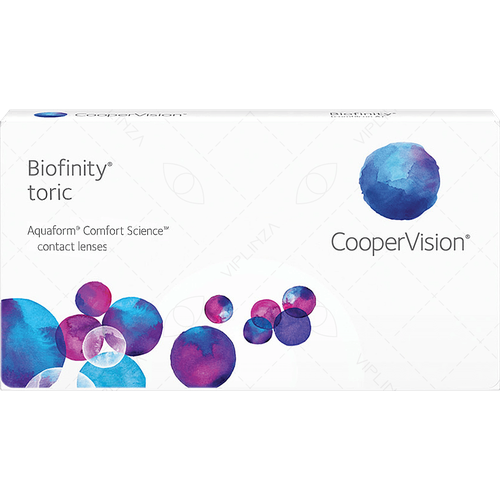 ���� ���������� ����� CooperVision Biofinity Toric., 3 ��., R 8,7, D -6,5,�CYL:�-2,25,�A�:�80, ����������, 1 ��., ������ ������