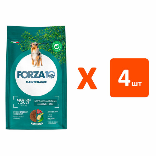  FORZA10 DOG MAINTENANCE ADULT MEDIUM          2   4    -     , -  