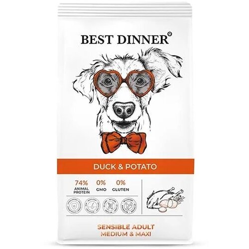  Best Dinner Dog Adult Sensible Medium/Maxi 12  2             -     , -  