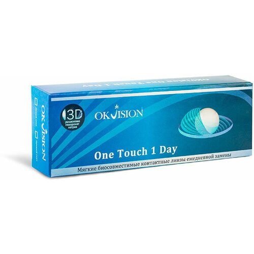    OKVision One Touch 1 Day, 30 ., R 8,6, D -6, 1 .   -     , -  