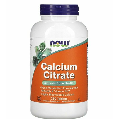  NOW FOODS Calcium Citrate ( ) 250  (Now Foods)   -     , -  