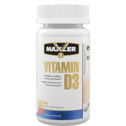 ���� Maxler Vitamin D3 ���., 240 �, 360 ��., ������ ������