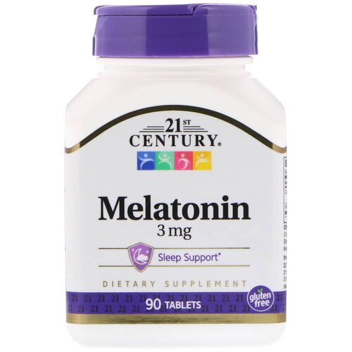   21st Century Melatonin, 180 , 3 , 90 .   -     , -  