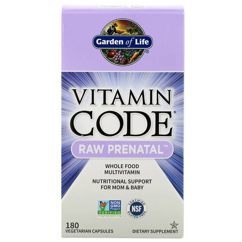  Garden of Life Vitamin Code RAW Prenatal (      ) 180     -     , -  