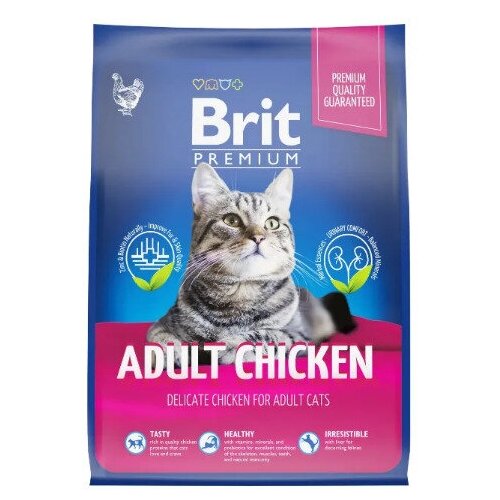       BRIT Premium Cat Adult Chicken  , 2 . 3    -     , -,   