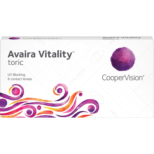    CooperVision Avaira Vitality toric., R 8,5, D -8,CYL:-1,75,A:60, , 1 .,  