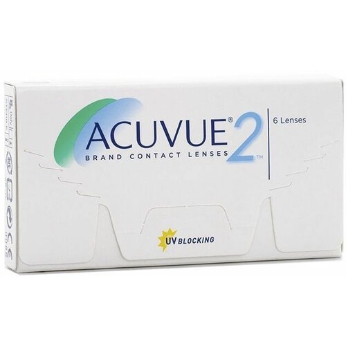    ACUVUE 2, 6 ., R 8,7, D +6, 1 .,  