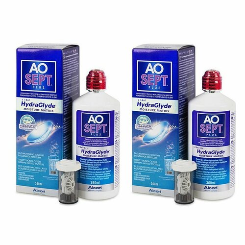  Alcon AOSEPT Plus HydraGlyde () 360  - 2 .   -     , -  