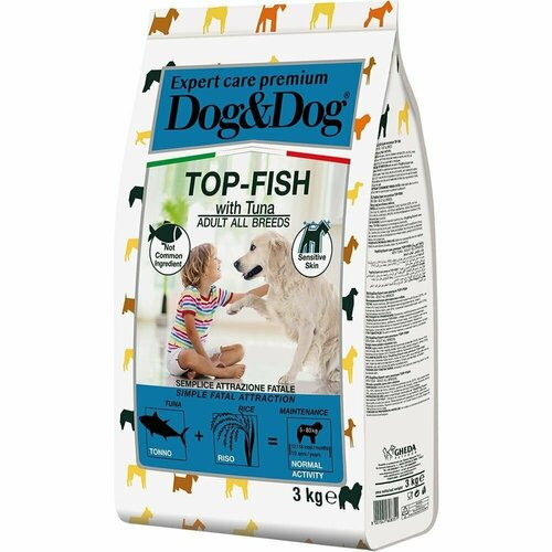    Dog&Dog Expert Premium Top-Fish,     , 3   -     , -  