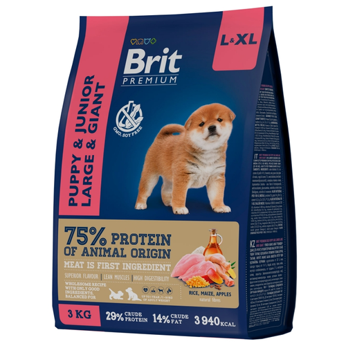  Brit Premium Puppy Large+XL        3   -     , -,   