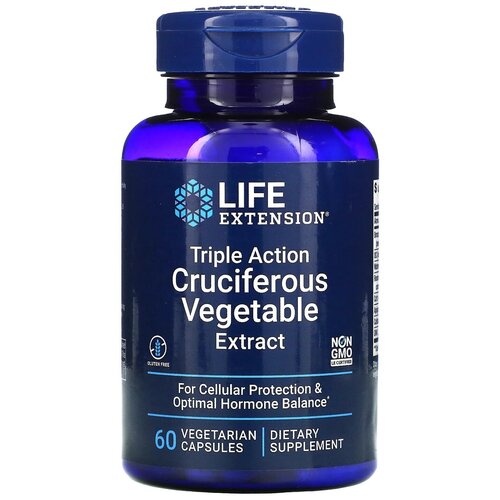  Life Extension Triple Action Cruciferous Vegetable Extract (    ) 60 .    -     , -  