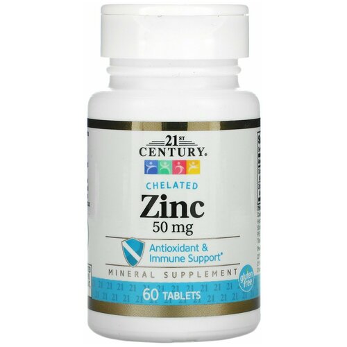  Zinc Chelated ( ) 50  60  (21st Century)   -     , -  