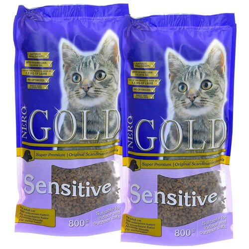  NERO GOLD CAT ADULT SENSITIVE        (0,8 + 0,8 )   -     , -,   