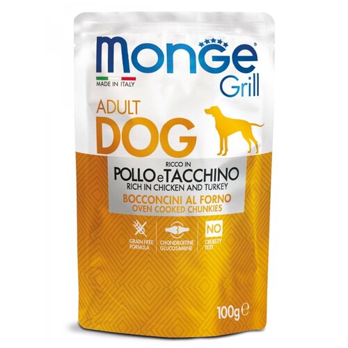    Monge Dog Grill Pouch   ,    12 .*100. ( 12 )   -     , -,   