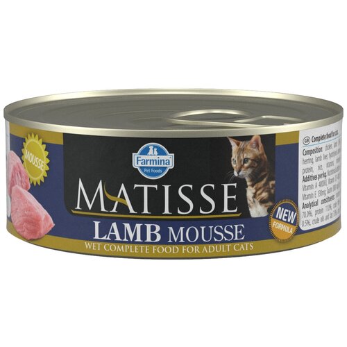   Farmina Matisse Lamb Mousse ()    , 85  x 12    -     , -  