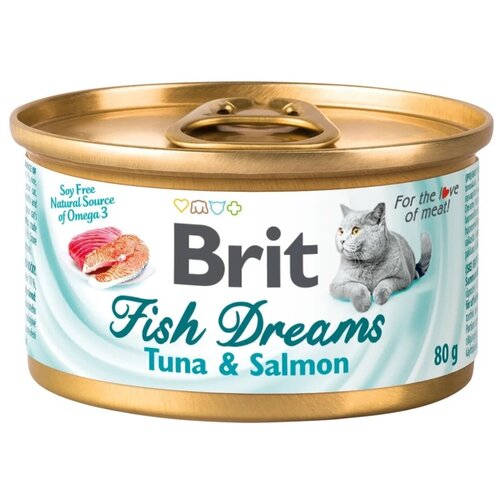   Brit Fish DreamsTuna & Salmon      80   -     , -,   