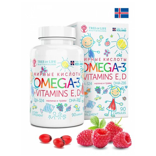  Omega 3 Kids 90  (Tree of Life)   -     , -  