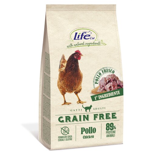  Life at        Lifecat Adult Grain Free Chicken, 400 0.4    -     , -,   