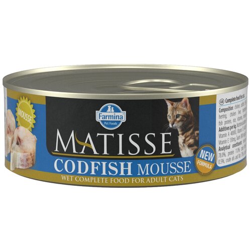  Farmina Matisse Codfish Mousse         - 85  (12   )   -     , -,   