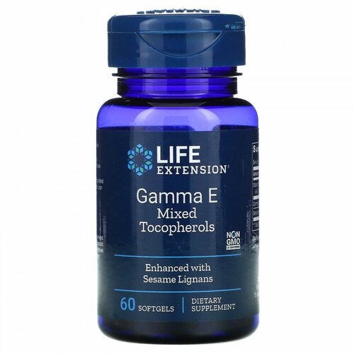  Life Extension Gamma E Mixed Tocopherols (-  ) 60   (Life Extension)   -     , -  