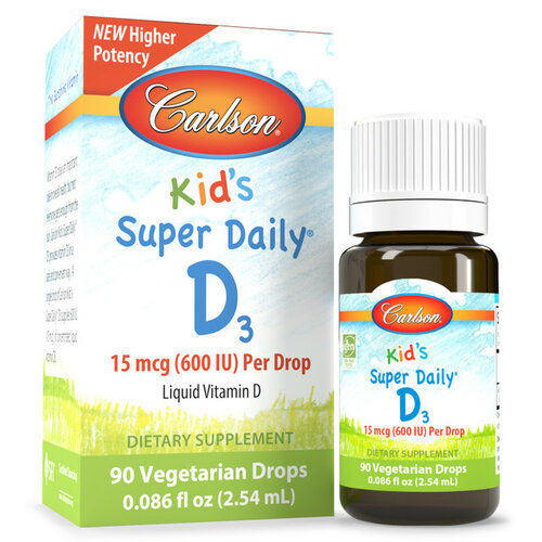   Carlson Labs Baby's Super Daily D3 ., 50 , 2.5 , 400 , 90 .   -     , -  