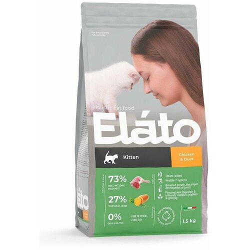      Elato Holistic Kitten Chicken & Duck     1,5 