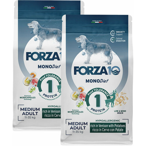  FORZA10 DOG MEDIUM MONODIET             (12 + 12 )   -     , -  