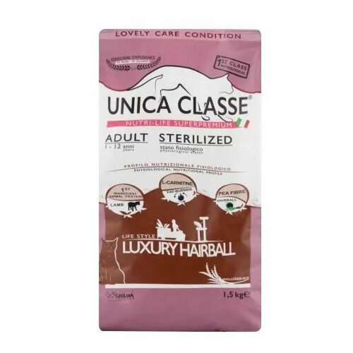  UNICA Adult Sterilized Luxury Hairball       , 1,5    -     , -  