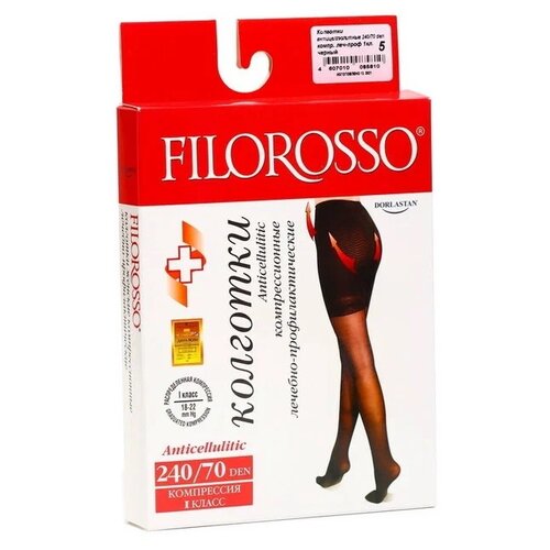 ���� Filorosso Anticellulitic 70 den �������-����������������, 1 �����, ������: 5, ������, ������ ������