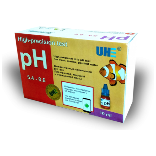 ���� UHE pH 5,4-8,6 test - ���� ��� ����������� ������ pH ����, ������ ������
