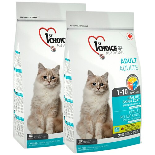  1ST CHOICE CAT ADULT HEALTHY SKIN & COAT        (0,35 + 0,35 )