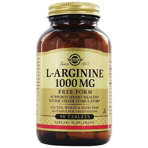 ���� Solgar L-Arginine ���., 1000 ��, 350 �, 90 ��., ������ ������